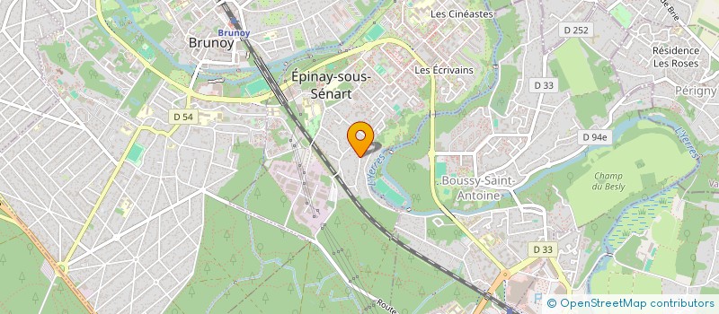 localisation de l'entreprise MONSIEUR PAUL SKROCHOWSKI  EPINAY-SOUS-SENART