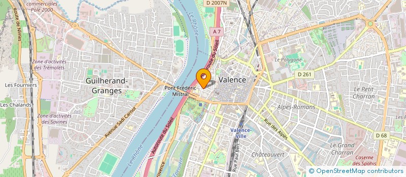 localisation de l'entreprise MONSIEUR PAUL SMART  VALENCE