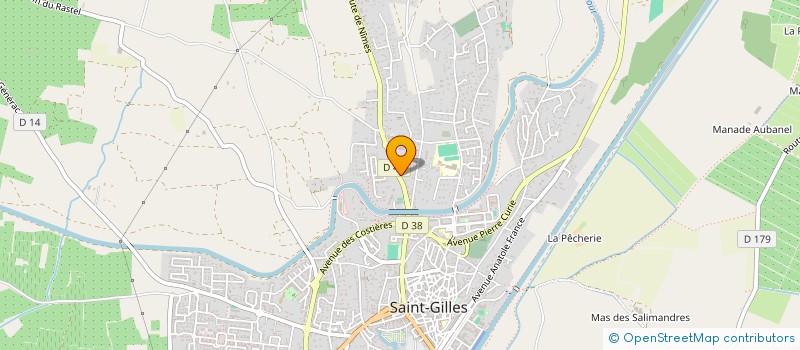 localisation de l'entreprise MONSIEUR PAUL SOLER à SAINT-GILLES
