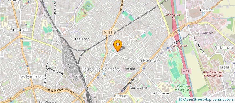 localisation de l'entreprise MONSIEUR PAUL SOLER à TOULOUSE