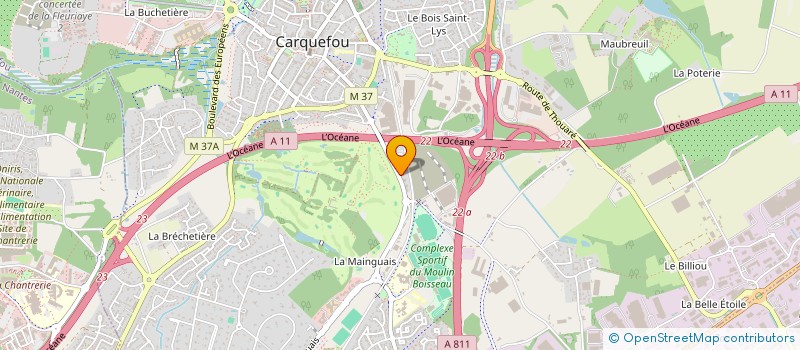 localisation de l'entreprise MONSIEUR PAUL SOMMELLA à CARQUEFOU