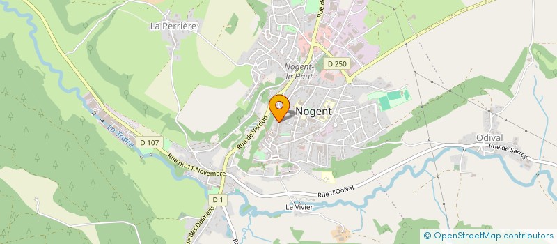 localisation de l'entreprise MONSIEUR PAUL SOMMIER à NOGENT