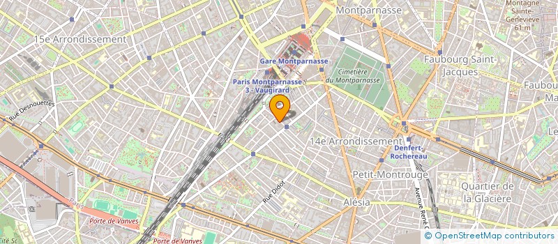 localisation de l'entreprise MONSIEUR PAUL SOPTIREAN  PARIS