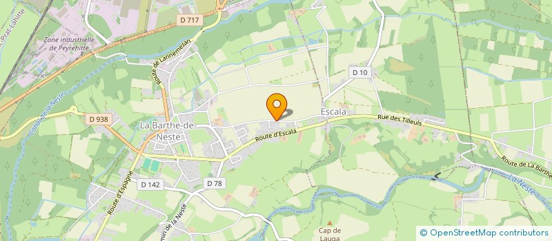 localisation de l'entreprise MONSIEUR PAUL SORO  LA BARTHE-DE-NESTE