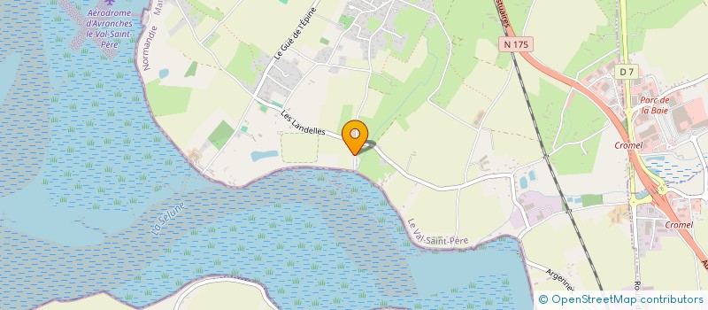 localisation de l'entreprise MONSIEUR PAUL SOUFFRANT  LE VAL-SAINT-PERE