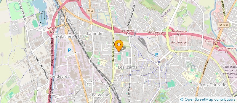 localisation de l'entreprise MONSIEUR PAUL SOULES  TOULOUSE