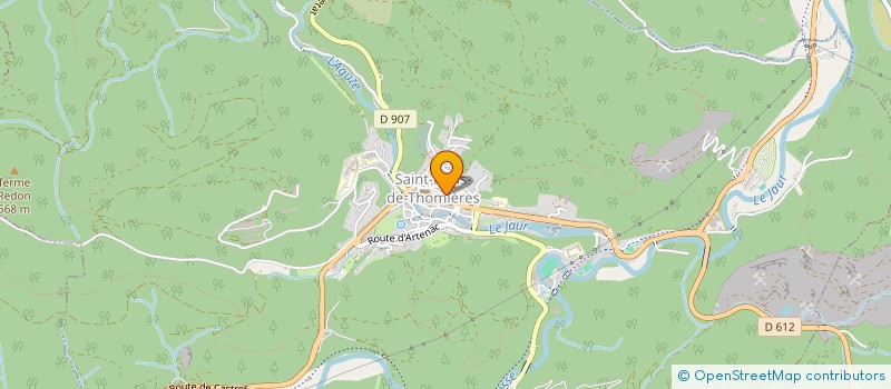 localisation de l'entreprise MONSIEUR PAUL SPENCER  SAINT-PONS-DE-THOMIERES