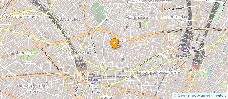 localisation de l'entreprise MONSIEUR PAUL SPURGEON  PARIS