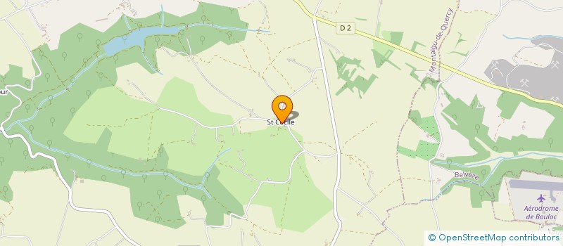 localisation de l'entreprise MONSIEUR PAUL STOREY  MONTAIGU-DE QUERCY