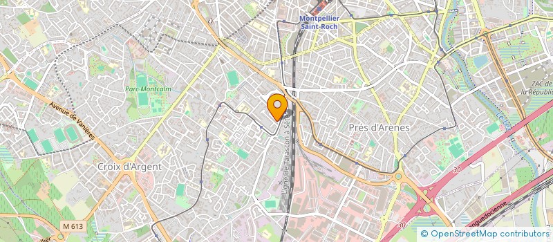 localisation de l'entreprise MONSIEUR PAUL STROUK  MONTPELLIER