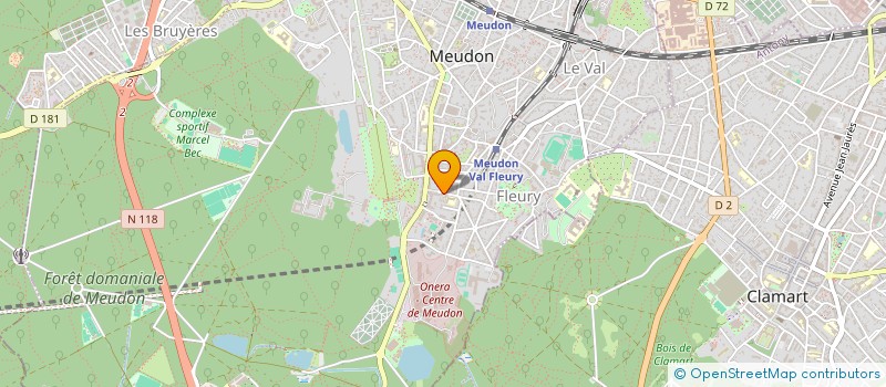 localisation de l'entreprise MONSIEUR PAUL SYREN à MEUDON