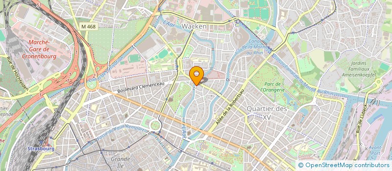 localisation de l'entreprise MONSIEUR PAUL TAGLANG à STRASBOURG