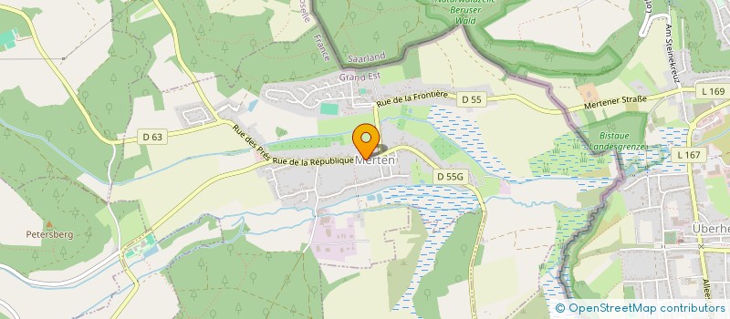 localisation de l'entreprise MONSIEUR PAUL TAGUIA à MERTEN