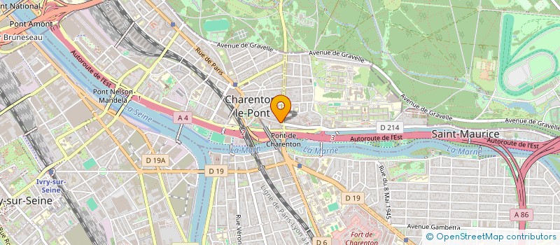 localisation de l'entreprise MONSIEUR PAUL TAIEB à CHARENTON-LE-PONT