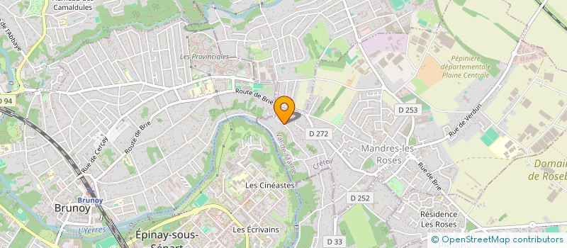 localisation de l'entreprise MONSIEUR PAUL TAISNE à MANDRES-LES-ROSES