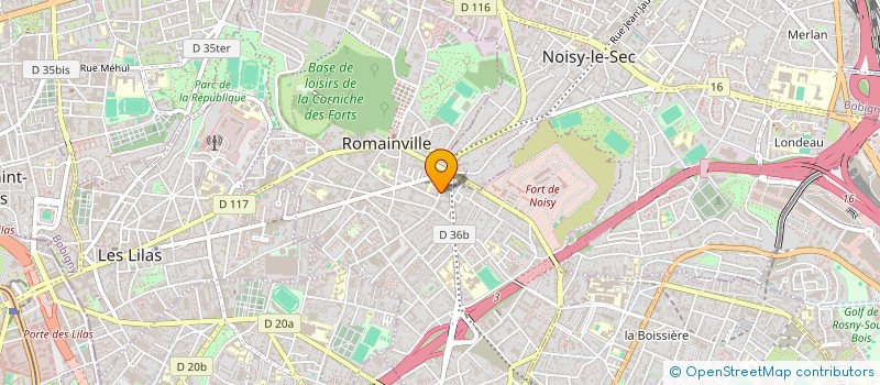 localisation de l'entreprise MONSIEUR PAUL TARDIEU à ROMAINVILLE