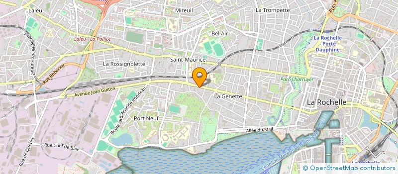 localisation de l'entreprise MONSIEUR PAUL TARGET  LA ROCHELLE