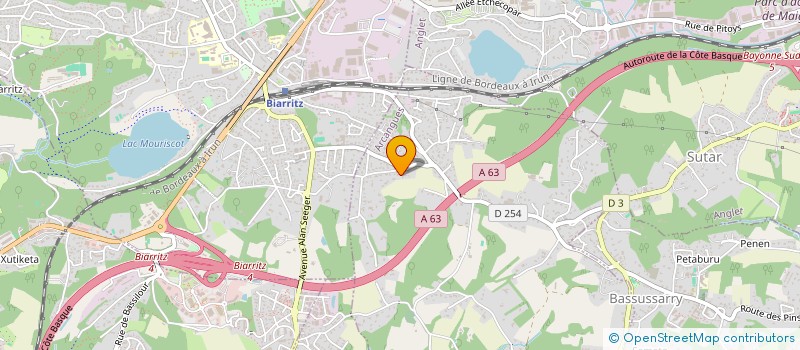 localisation de l'entreprise MONSIEUR PAUL TARRAT  SAINT-CAPRAIS-DE-BORDEAUX