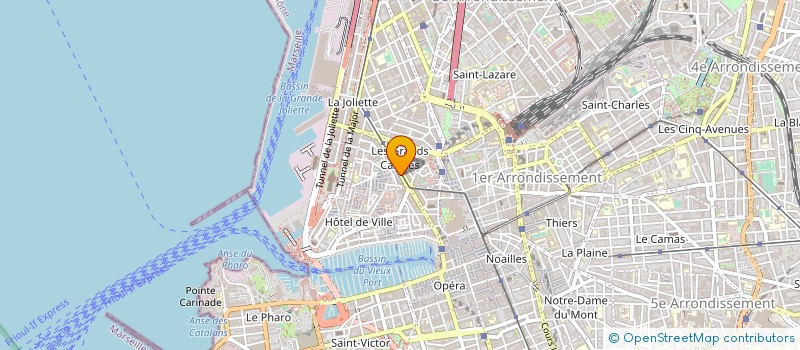 localisation de l'entreprise MONSIEUR PAUL TASQUE à MARSEILLE