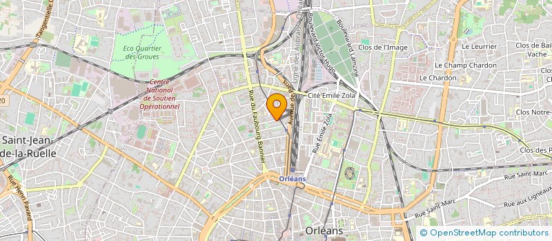 localisation de l'entreprise MONSIEUR PAUL TATEOSSIAN  ORLEANS