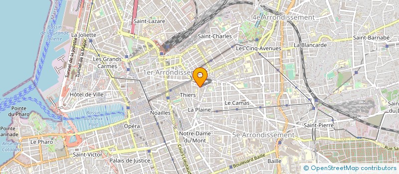 localisation de l'entreprise MONSIEUR PAUL TEBOUL à MARSEILLE