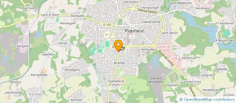 localisation de l'entreprise MONSIEUR PAUL TERSIGUEL  LARMOR-PLAGE