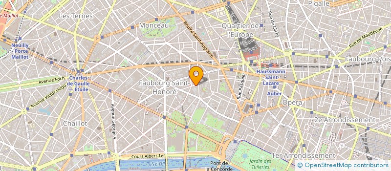 localisation de l'entreprise MONSIEUR PAUL TESTOT  PARIS