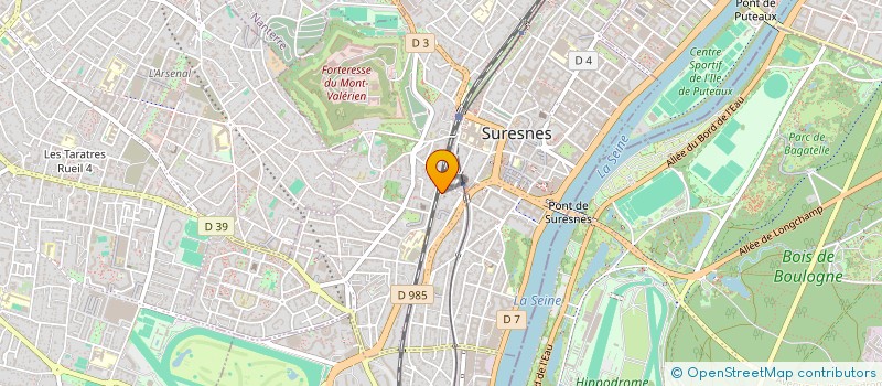 localisation de l'entreprise MONSIEUR PAUL TESTUD à SURESNES