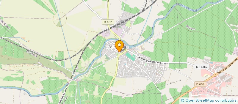 localisation de l'entreprise MONSIEUR PAUL TEXIER à COLOMBIERS
