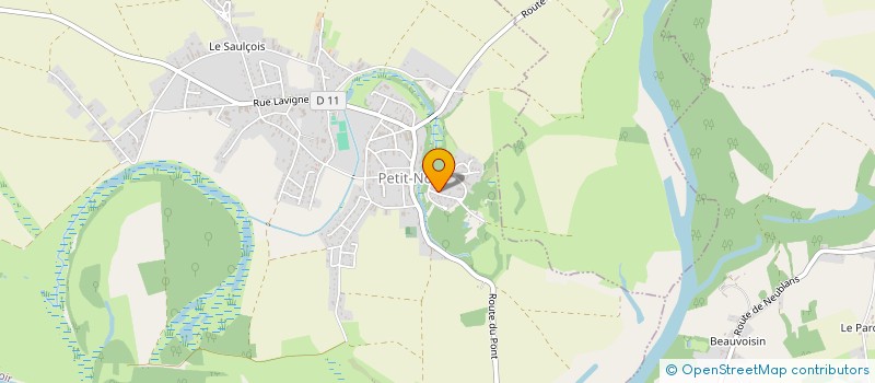 localisation de l'entreprise MONSIEUR PAUL THEVENIN  PETIT-NOIR