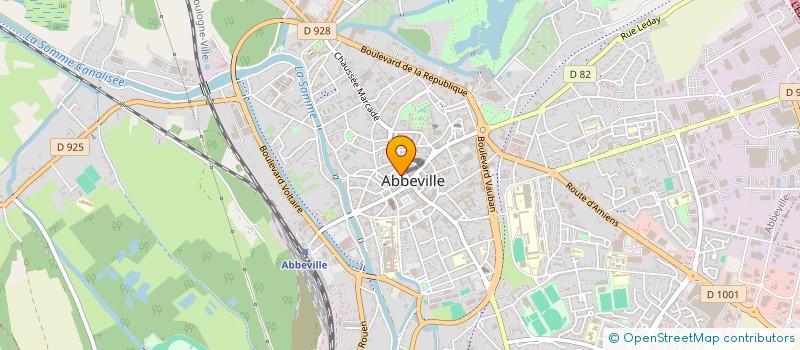 localisation de l'entreprise MONSIEUR PAUL THIENPONT à ABBEVILLE