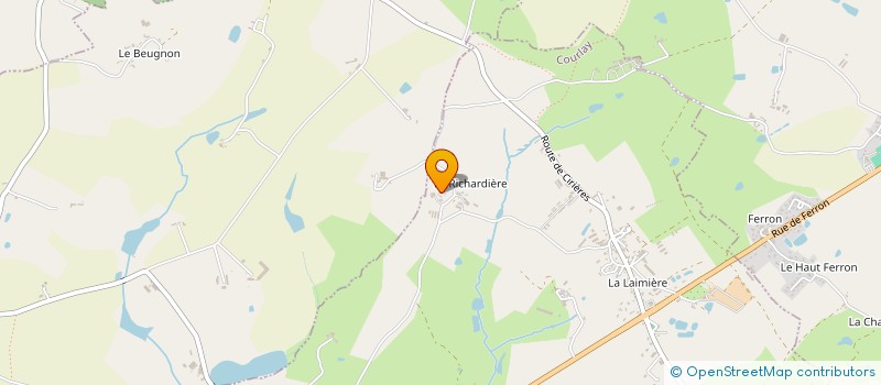 localisation de l'entreprise MONSIEUR PAUL THOMAS  COURLAY