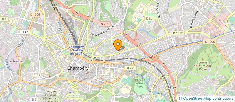 localisation de l'entreprise MONSIEUR PAUL TIRABASSI  CHAMBERY