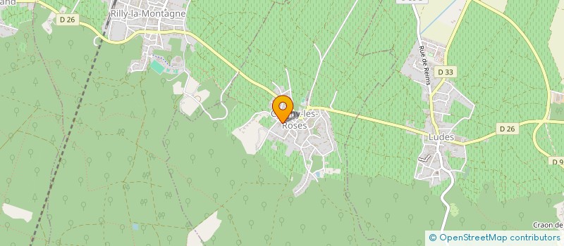 localisation de l'entreprise MONSIEUR PAUL TIXIER  CHIGNY-LES-ROSES