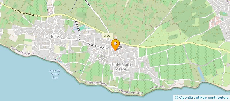 localisation de l'entreprise MONSIEUR PAUL TONNEAU  SAINTE-MARIE-DE-RE