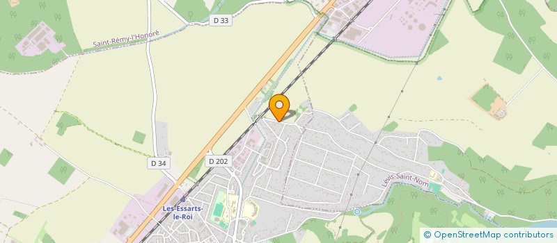 localisation de l'entreprise MONSIEUR PAUL TOSCANO  LES ESSARTS-LE-ROI