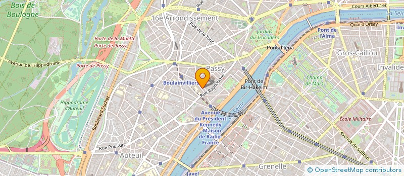 localisation de l'entreprise MONSIEUR PAUL TOUBOUL  PARIS