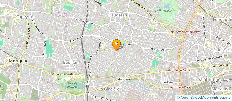 localisation de l'entreprise MONSIEUR PAUL TRESSENS  BORDEAUX