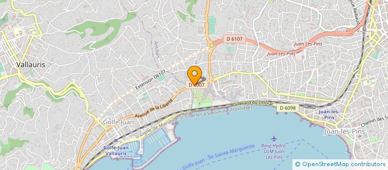 localisation de l'entreprise MONSIEUR PAUL TRIPODI à ANTIBES