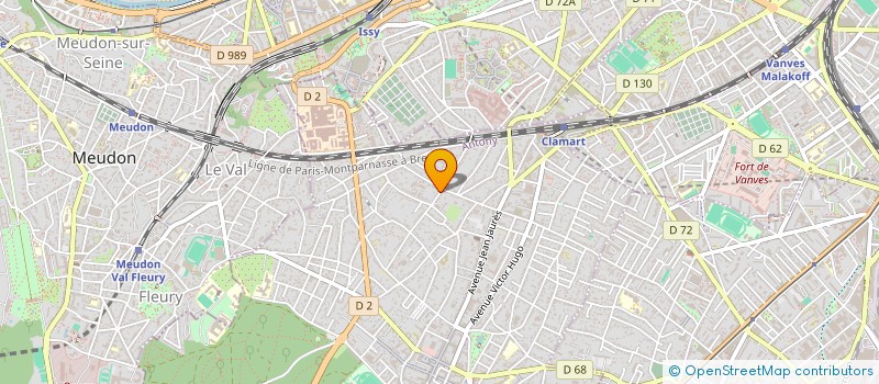 localisation de l'entreprise MONSIEUR PAUL TURLAIS à CLAMART
