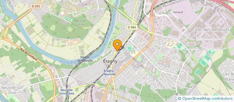 localisation de l'entreprise MONSIEUR PAUL TURQUET  ERAGNY