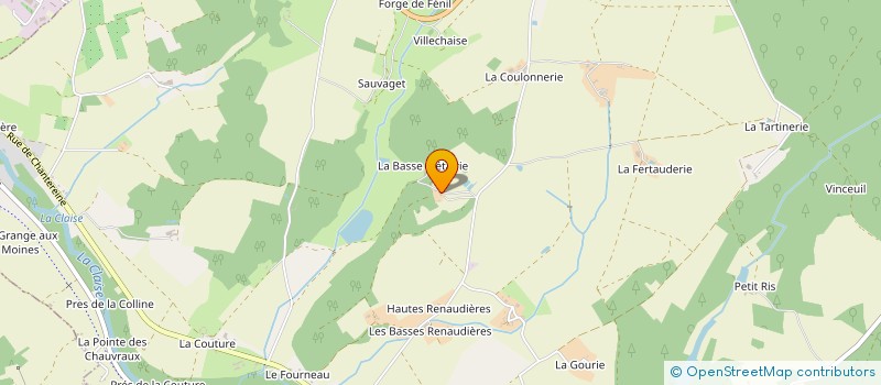 localisation de l'entreprise MONSIEUR PAUL UNGER  BOSSAY-SUR-CLAISE