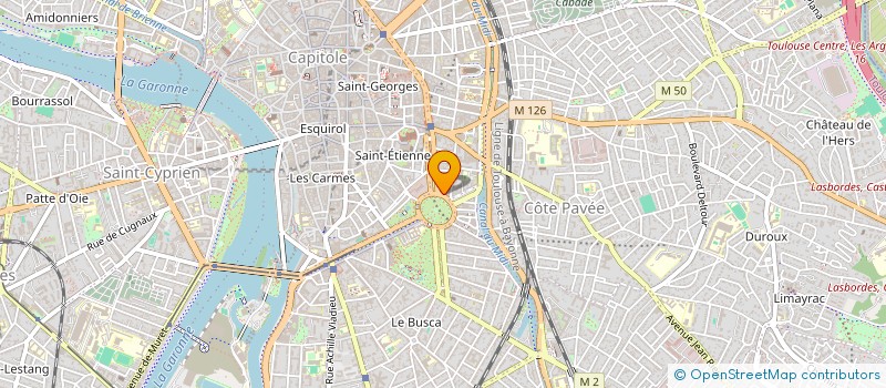 localisation de l'entreprise MONSIEUR PAUL URBAIN à TOULOUSE