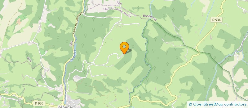 localisation de l'entreprise MONSIEUR PAUL URLACHER LARTIGUE  REBENACQ