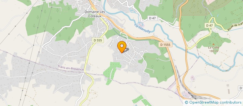 localisation de l'entreprise MONSIEUR PAUL VAN KERKUM  TRANS-EN-PROVENCE