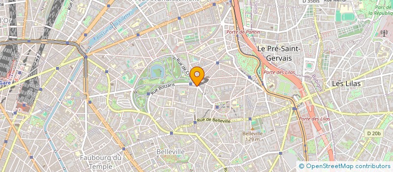 localisation de l'entreprise MONSIEUR PAUL VANDEBEUQUE  PARIS