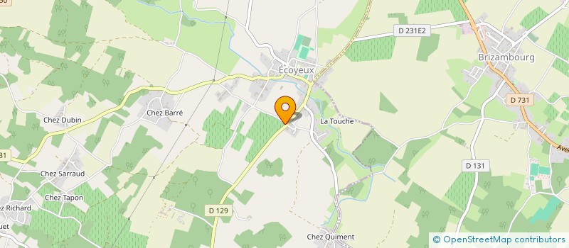 localisation de l'entreprise MONSIEUR PAUL VARACHE  VILLARS-LES-BOIS