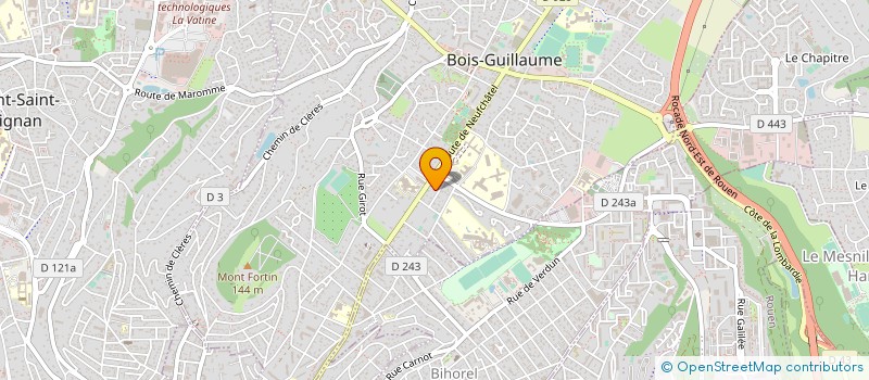 localisation de l'entreprise MONSIEUR PAUL VASSE à BOIS-GUILLAUME