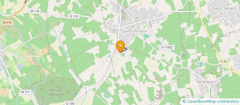 localisation de l'entreprise MONSIEUR PAUL VENIAT  ENTRE-VIGNES