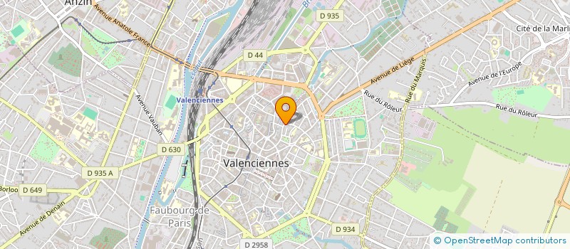 localisation de l'entreprise MONSIEUR PAUL VENTURINI  VALENCIENNES
